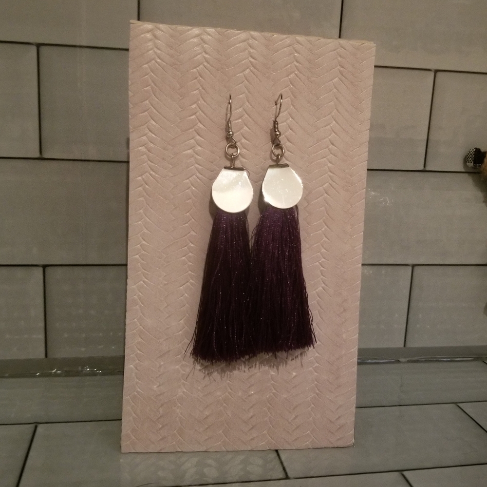 ⭐️Tassle earrings - Picture 3 of 6